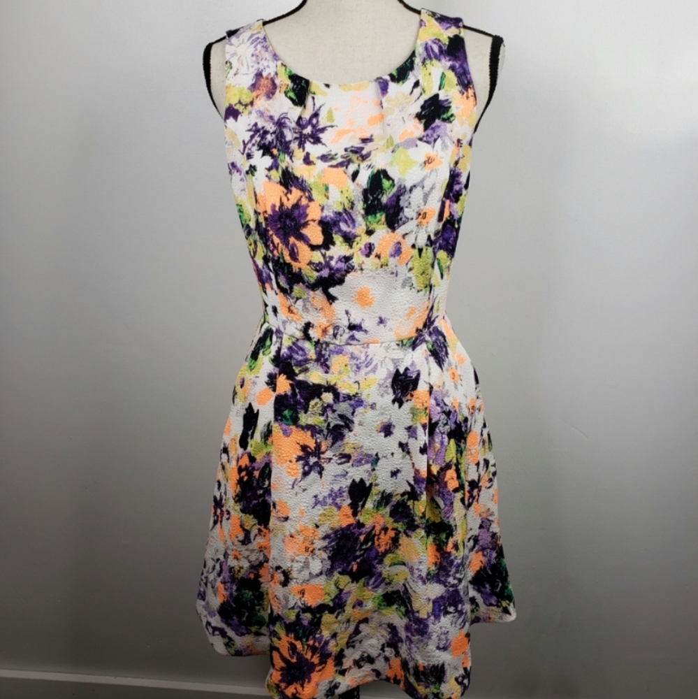 Anthropologie Maeve Floral Fit Flare Dress
6